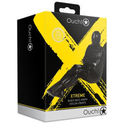 Ouch! Xtreme Sac Camisole avec sangles Body Bag Noir